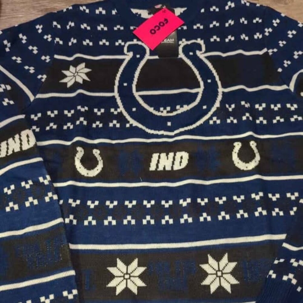 NFL apparel Indiana colts size medium sweatshirt new